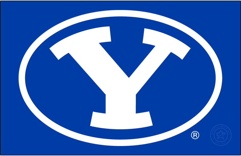 Brigham Young Cougars 2016-Pres Alt on Dark Logo diy iron on heat transfer